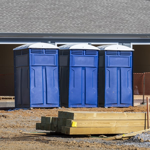 can i customize the exterior of the portable toilets with my event logo or branding in Webber IL
